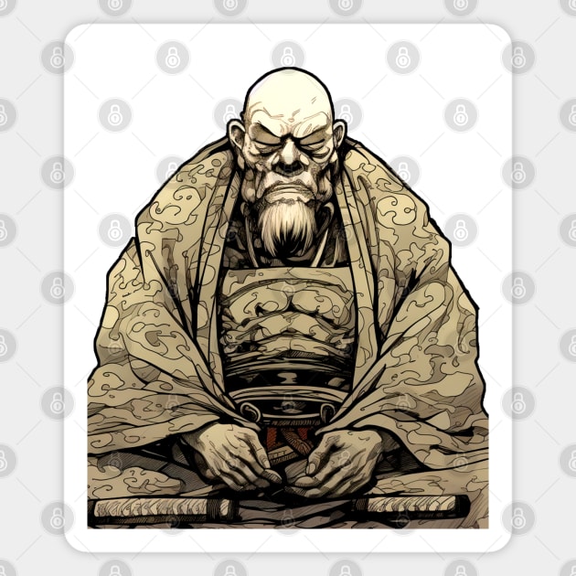 47 Ronin Day 4: Ako Gishi Sai, December 14 (47 Ronin) on a light (Knocked Out) background Magnet by Puff Sumo